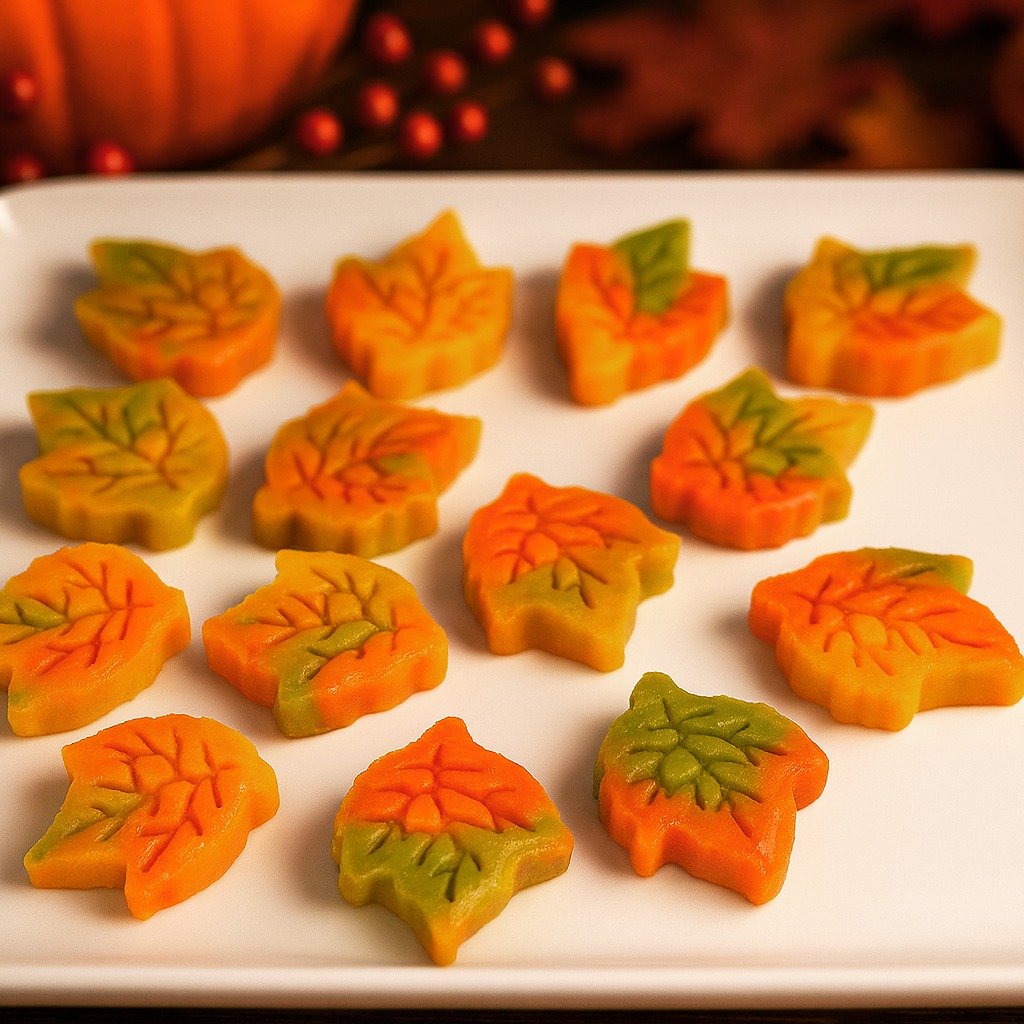 Our new addition to the lineup. Beautiful Marbled Marzipan Maple Leaves. Perfect for the holidays and as gorgeous as they are delectable. As usual, these are made to order from high quality, specially selected ingredients. Live on Etsy or contact me 