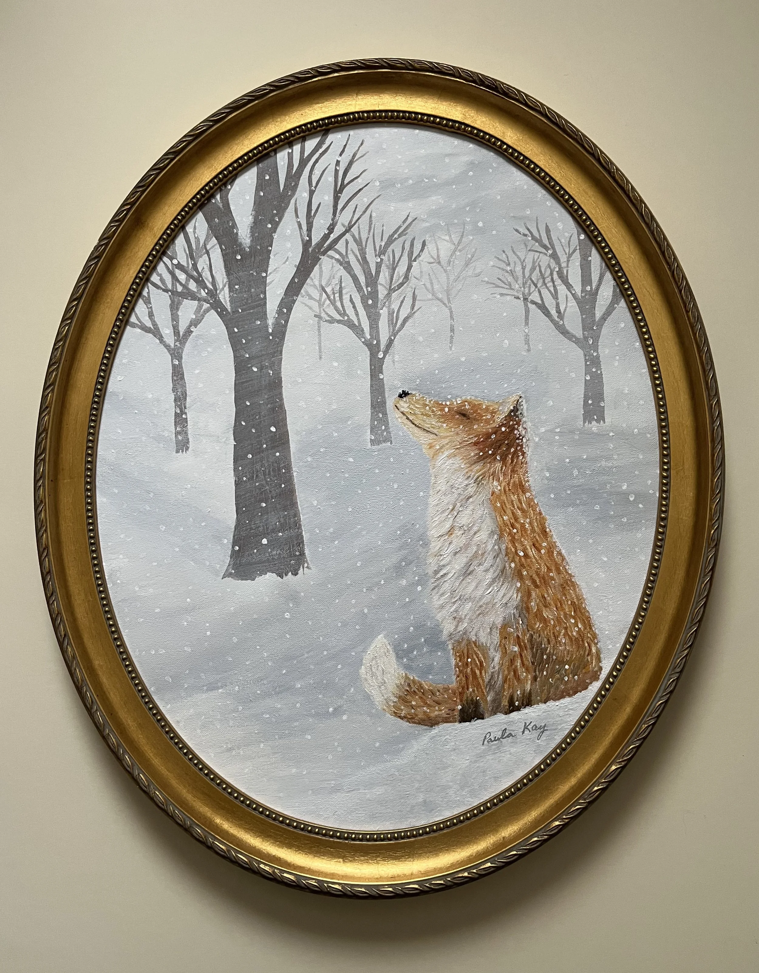 Painting - The Magic of Snow - Paula Kay.jpeg