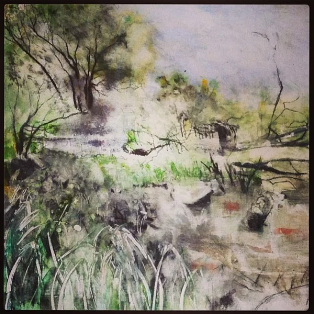 Llandaff Weir (detail)