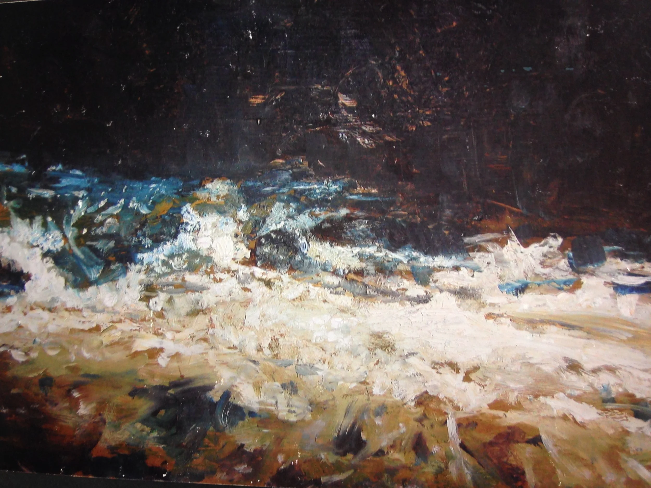   River rapid. Tylorstown - Rhondda Valley  