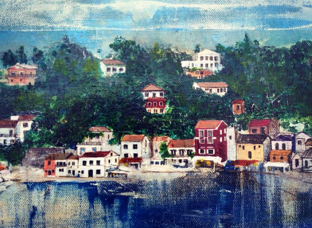 Harbour on an Ionian Island (Detail 2)