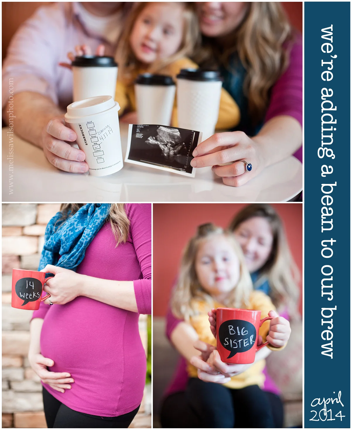 Coffee Pregnancy Announcement