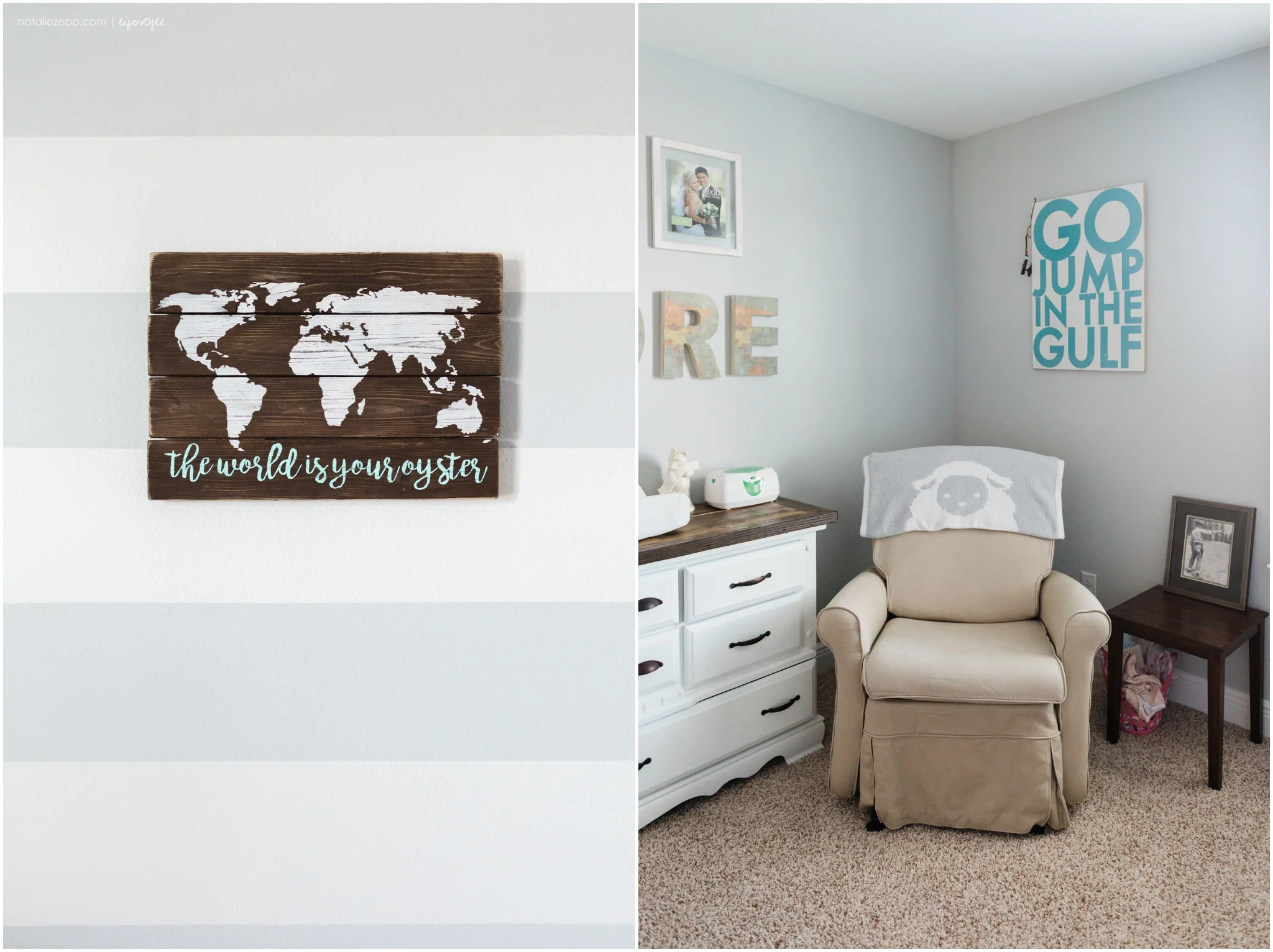 travel nursery, navarre newborn photographer