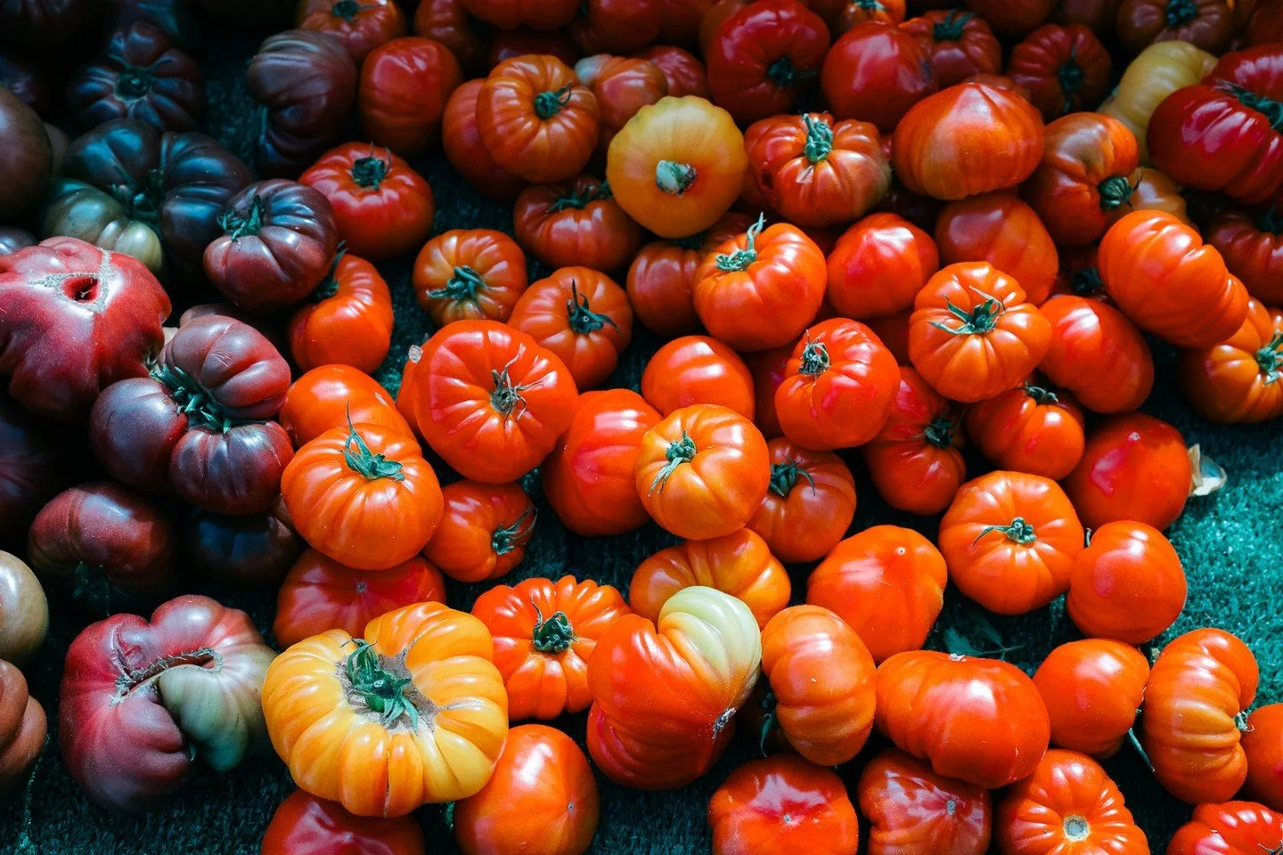 The Saturday markets in Aix-en-Provence are a feast before you&rsquo;ve eaten a single thing.⁠
⁠
Heirloom tomatoes in every shade of red, orange, green and almost-purple. Bundles of asparagus stacked in neat little rows. Crates overflowing with dirt-