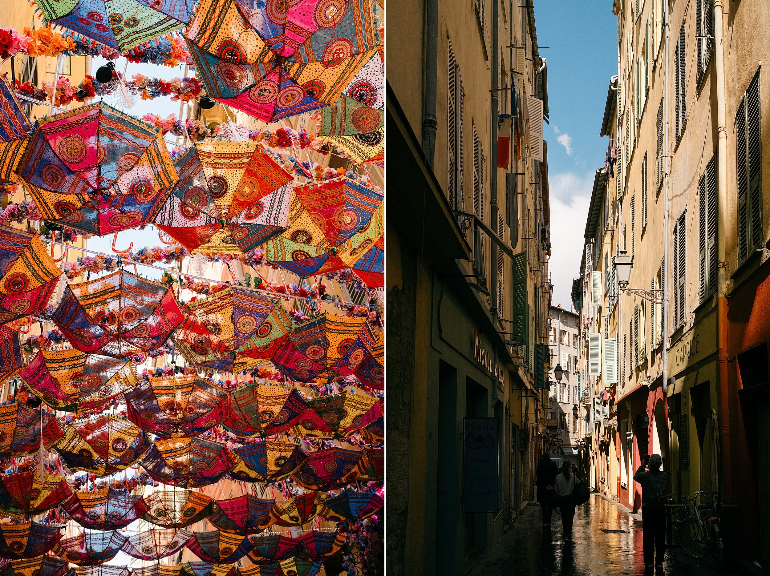 Hidden Streets Nice France Colorful Architecture Street Photography Travel
