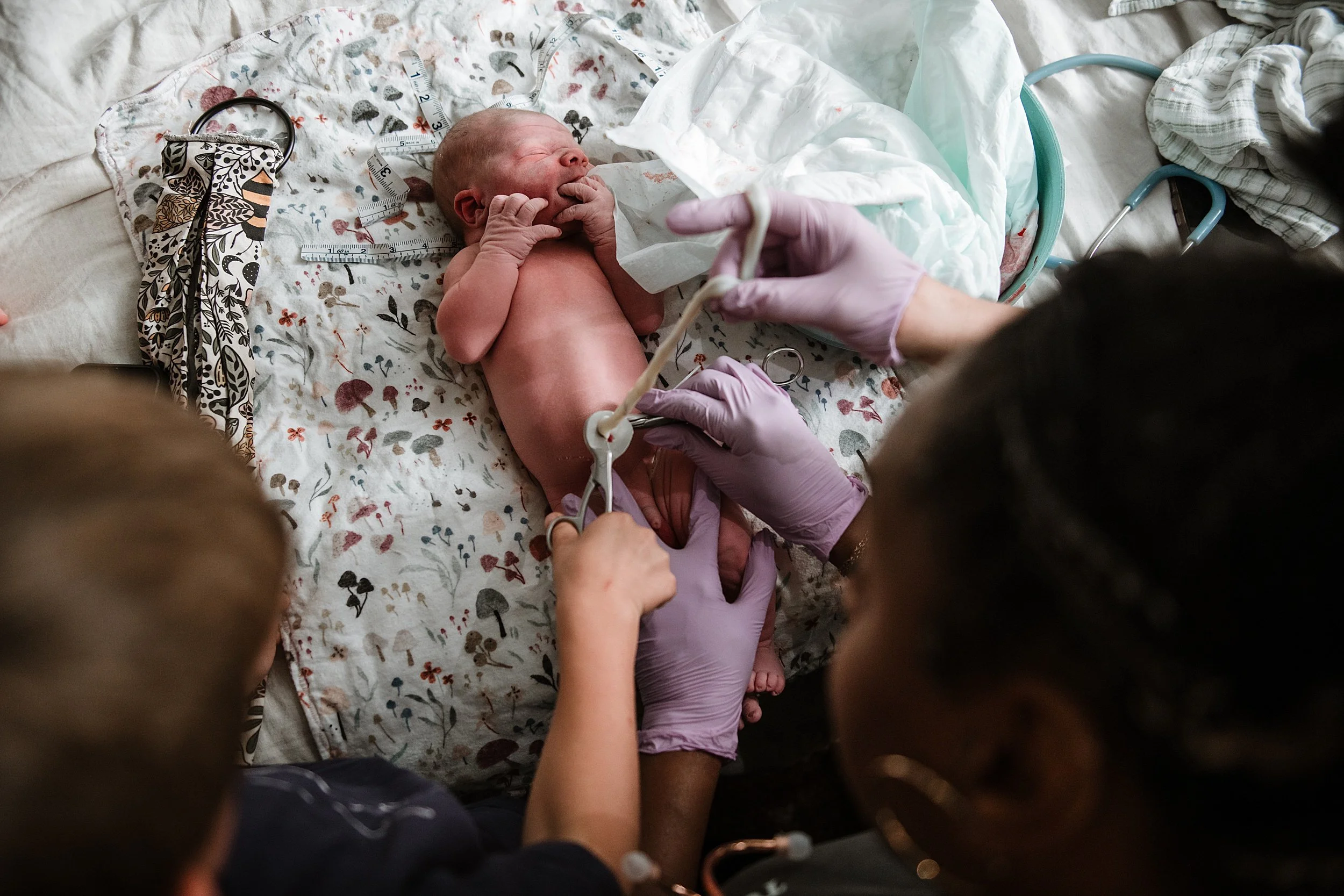 midwife attended home birth