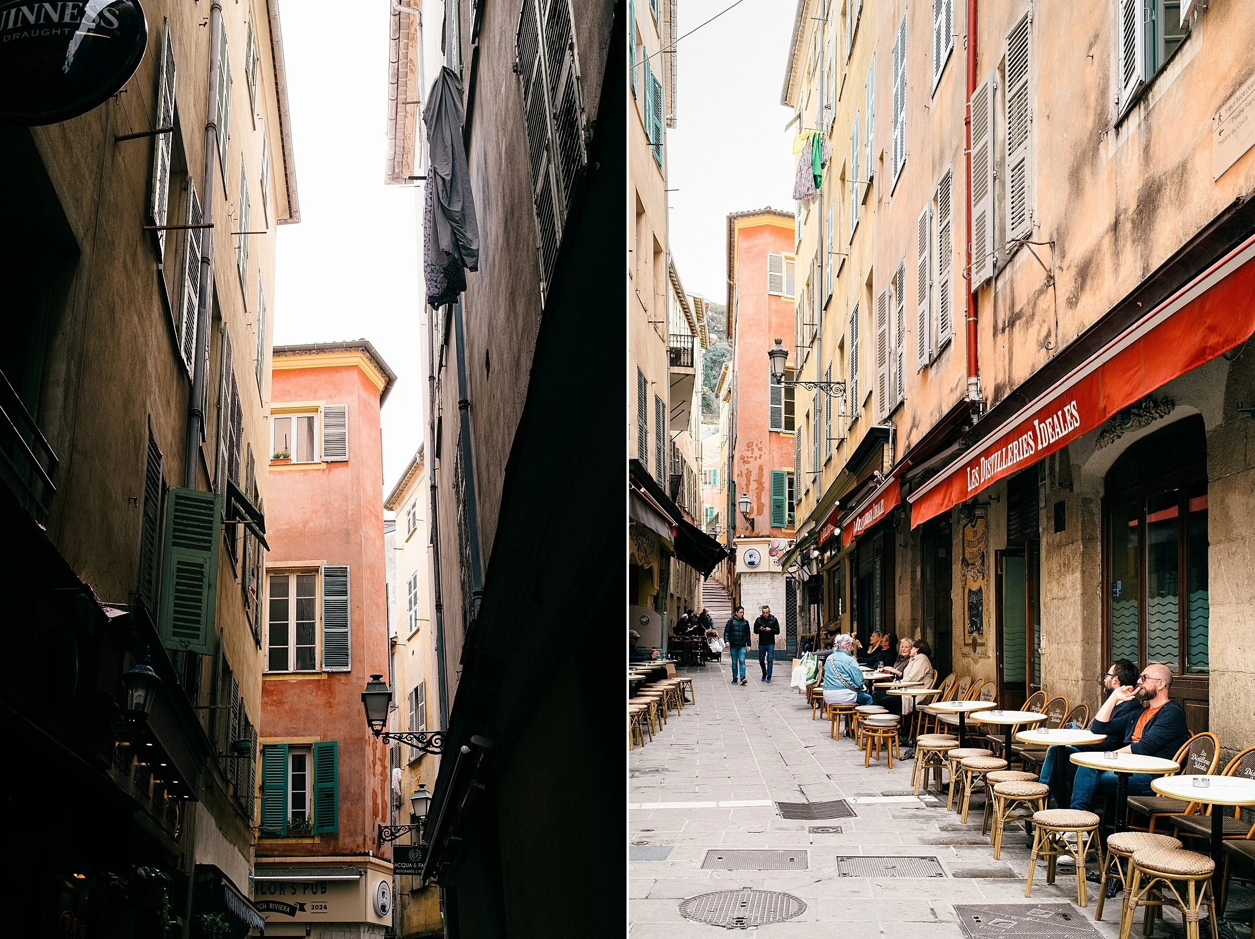 Vieux Nice Old Town Streets Colorful Architecture French Riviera Travel Guide