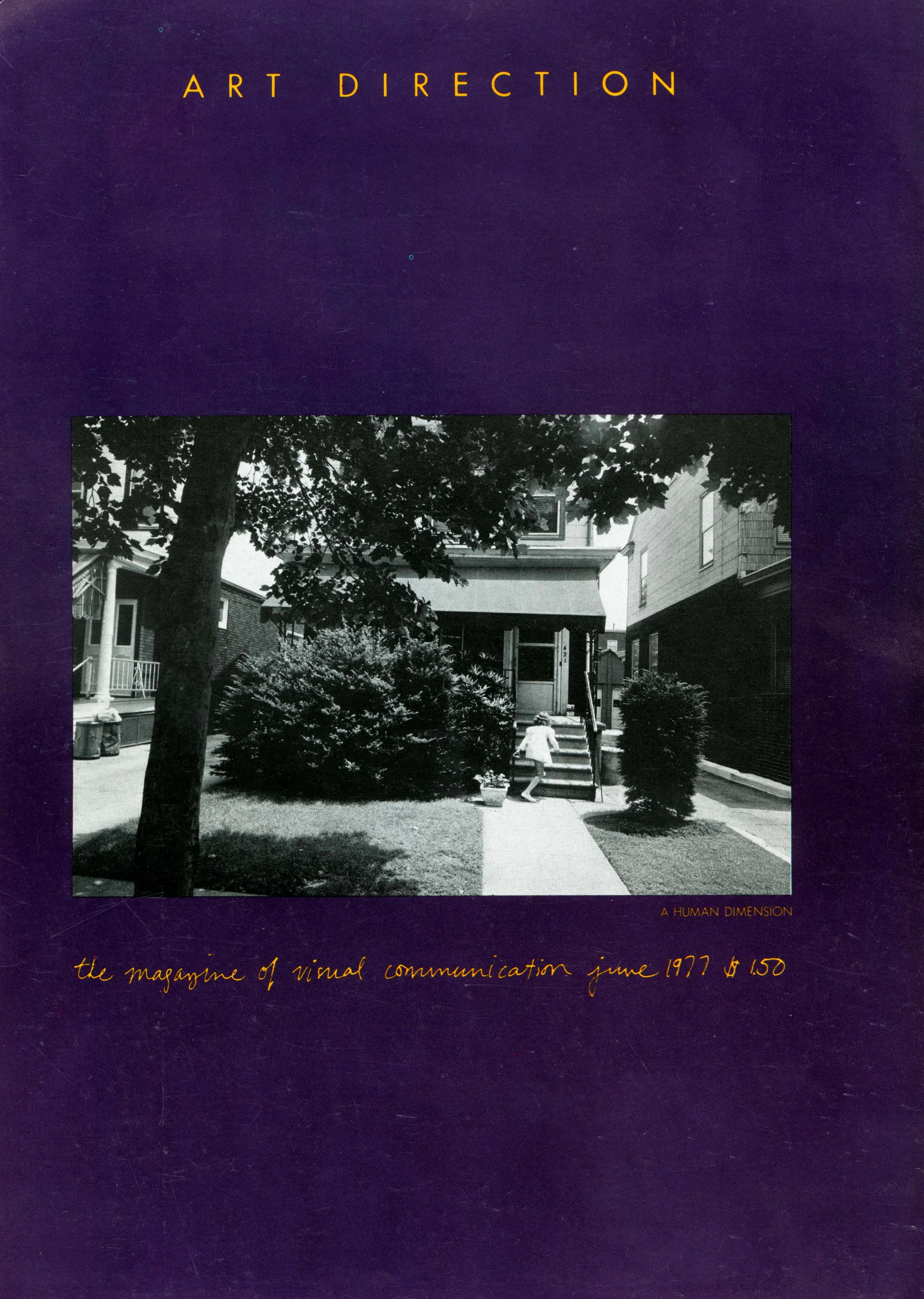 1977 Art Direction Magazine Cover 