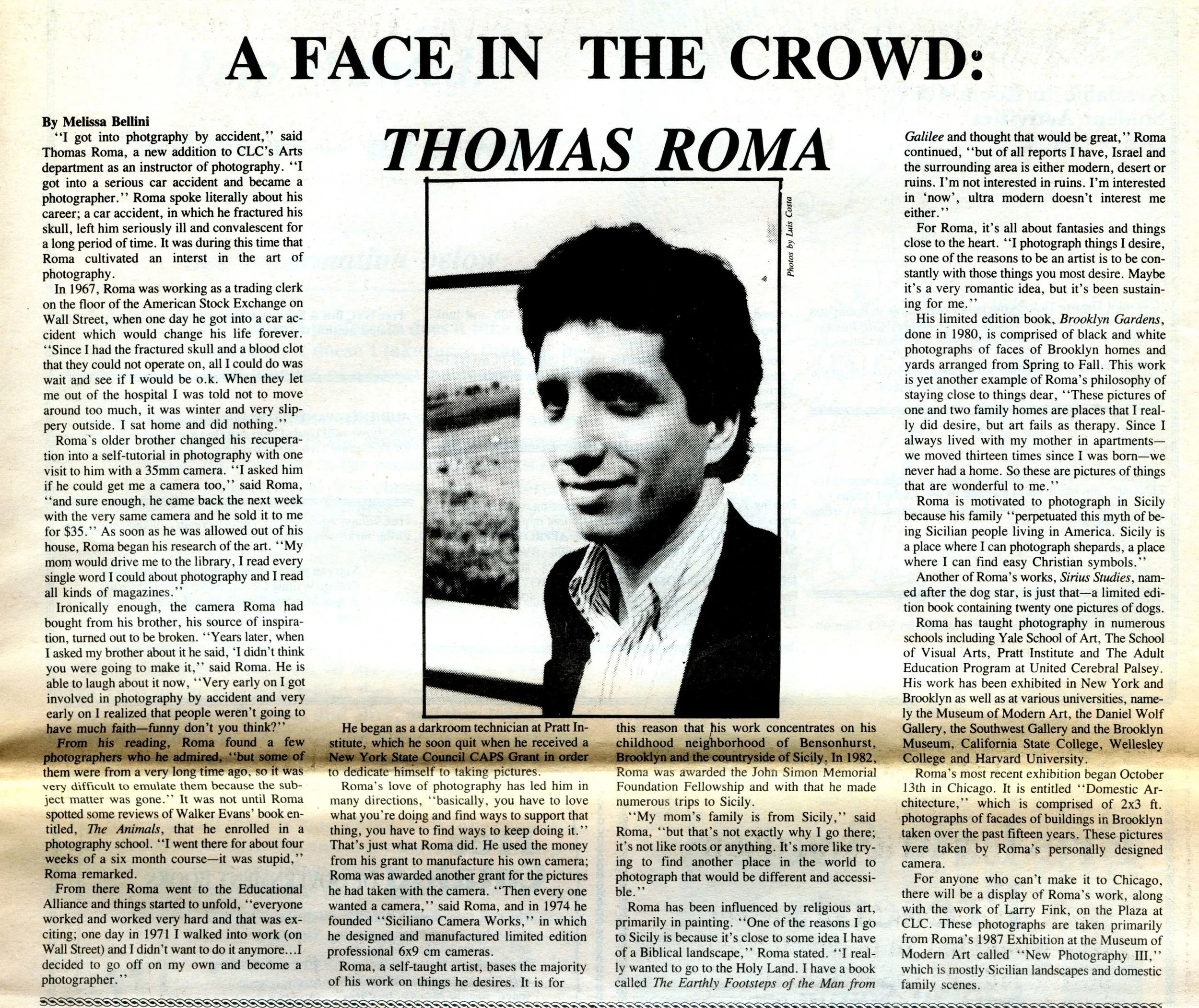 1989 The Fordham Observer