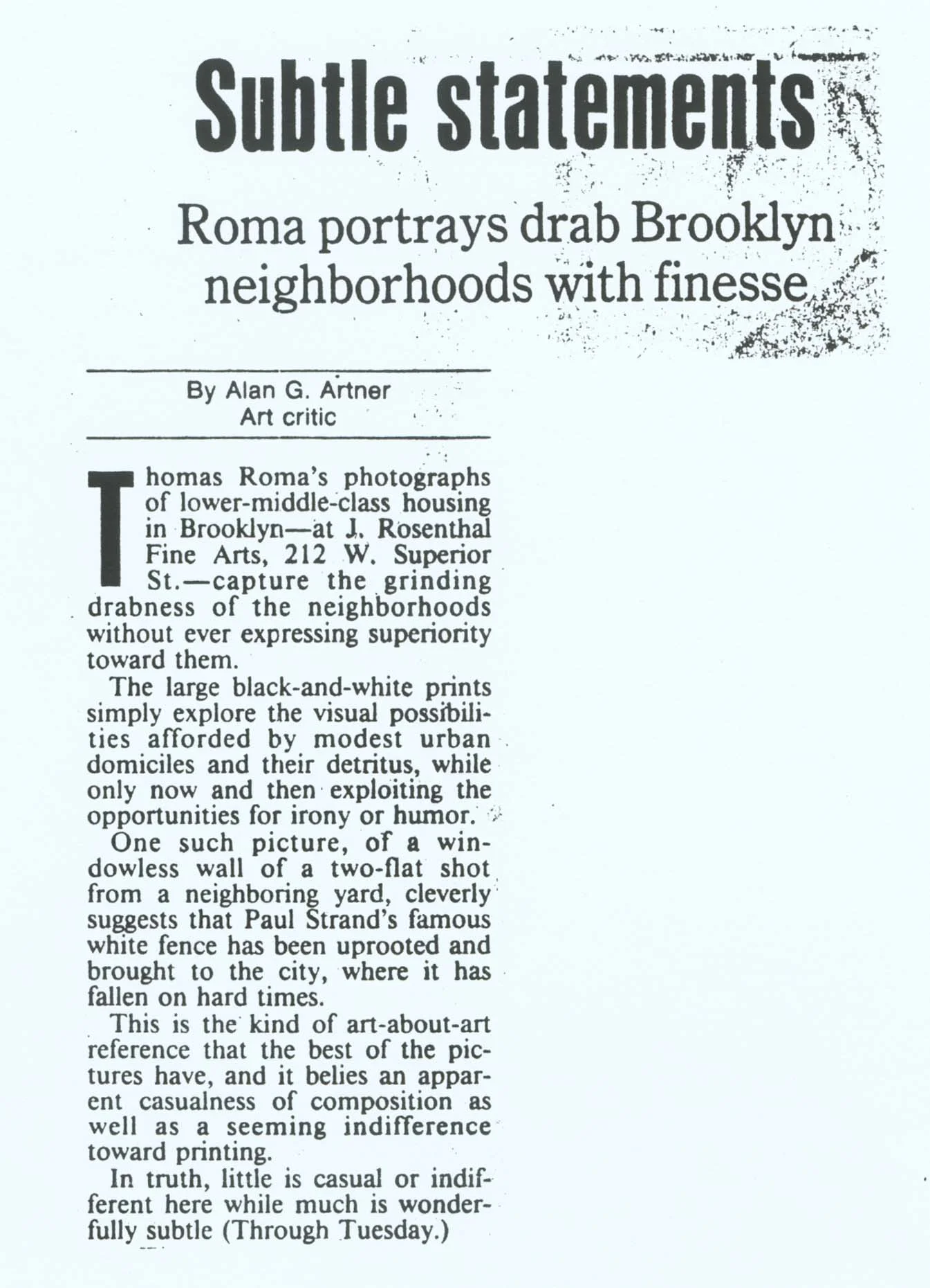 1989 The Chicago Tribune