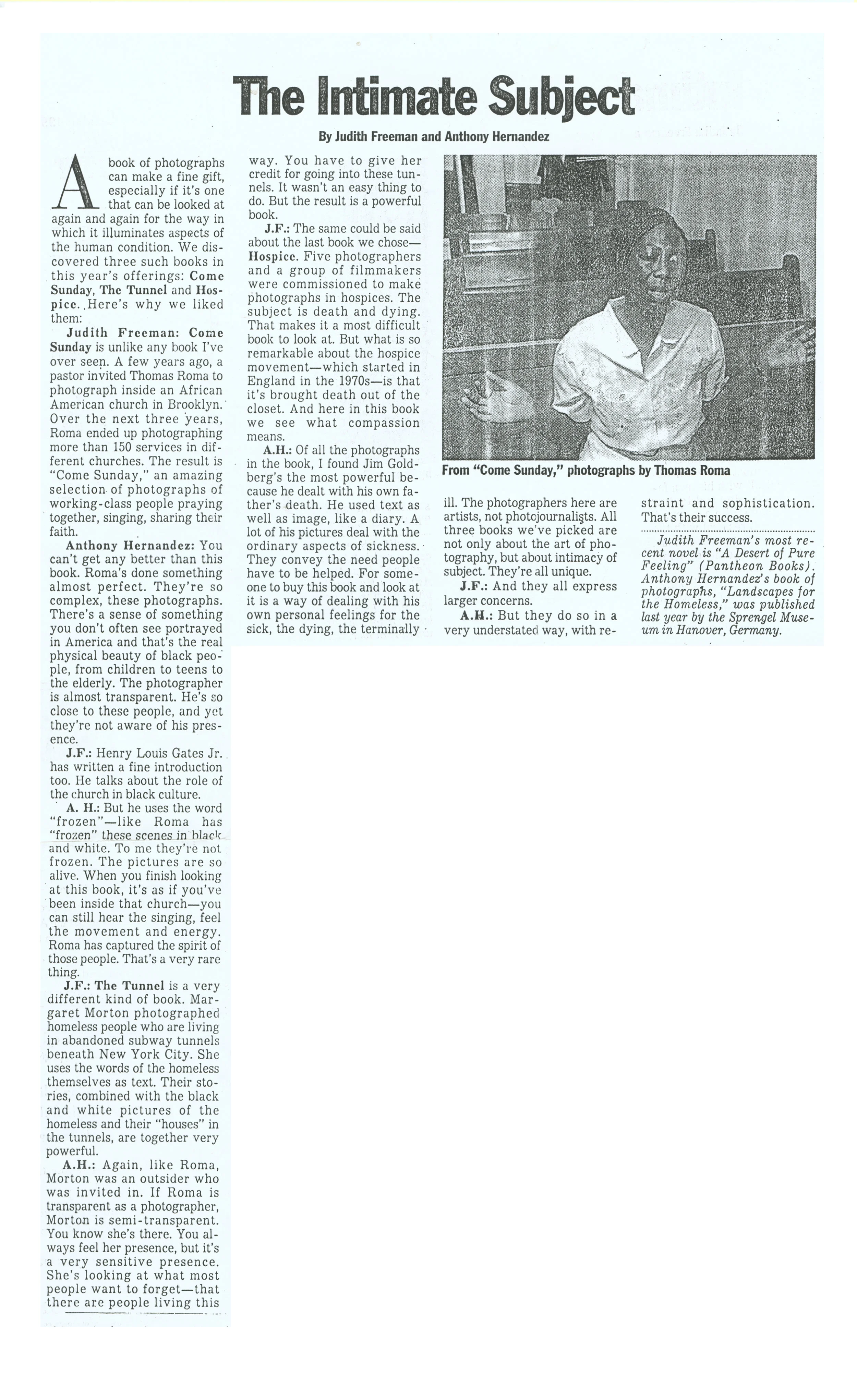 1996 The Los Angeles Times Book Review