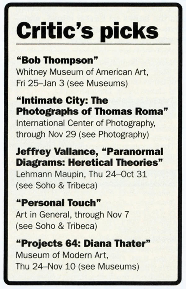 1998 Time Out New York