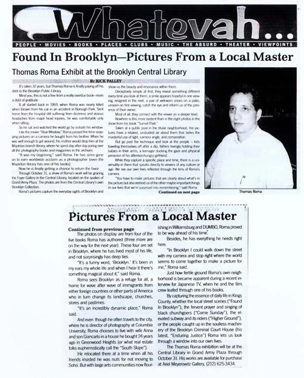 2001 Brooklyn Skyline