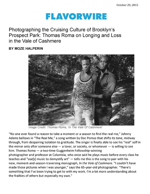 2015 FlavorWire Online Magazine