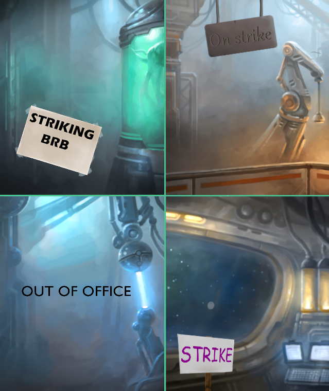 Image: Science teams in all fields of science are going on strike to raise awareness and play video games.