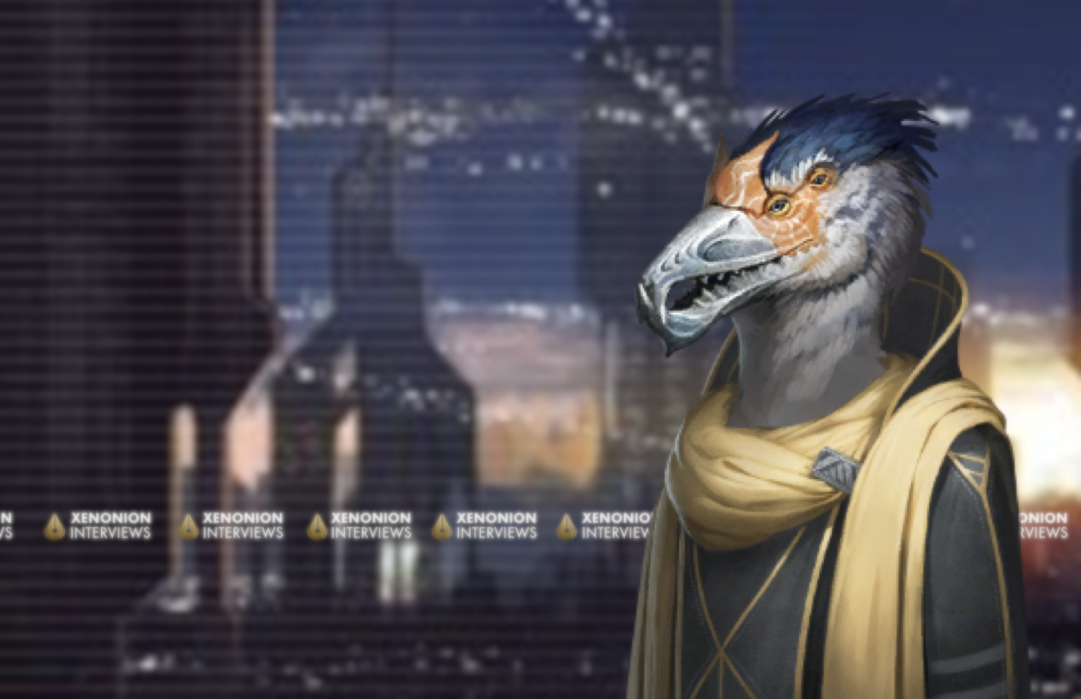 Image: Gorgak K'tang at the Xenonion CAU studios.