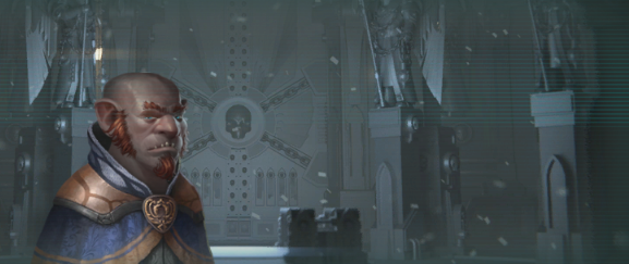 Image: Hav'un leader Froyo addresses the Compact from the Misty Mountain Palace on Anduin.