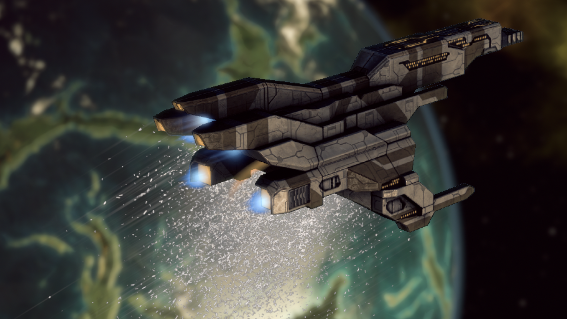 Ocean To Arid World Terraforming Nearing Completion Following Orbital Rice Drop