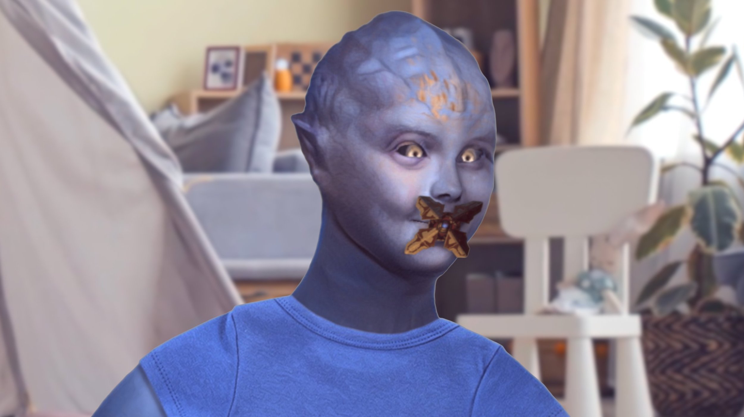 Screaming Toddler Placated With Global Pacifier