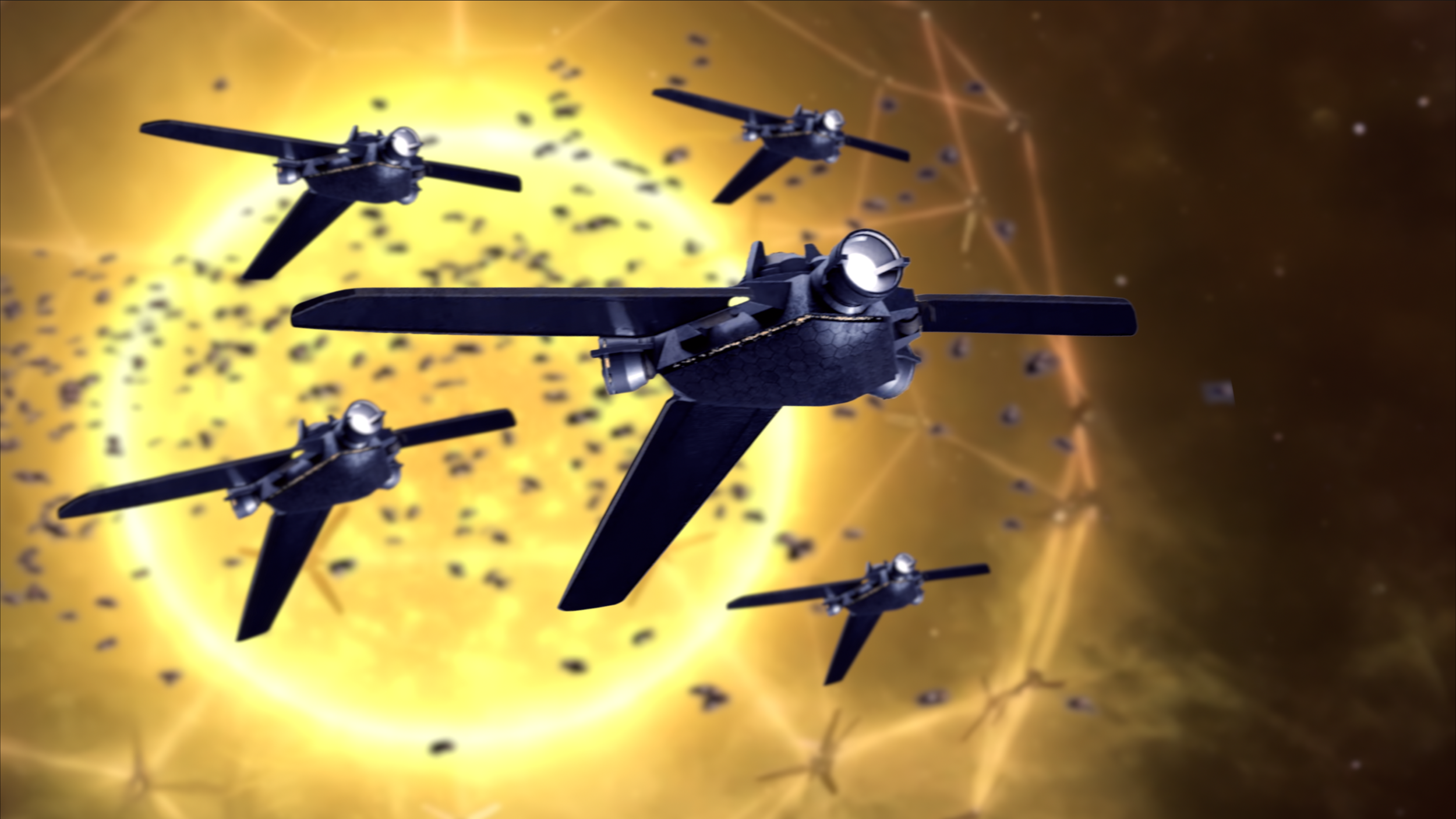 Ravenous Dyson Swarm Plagues Local Star