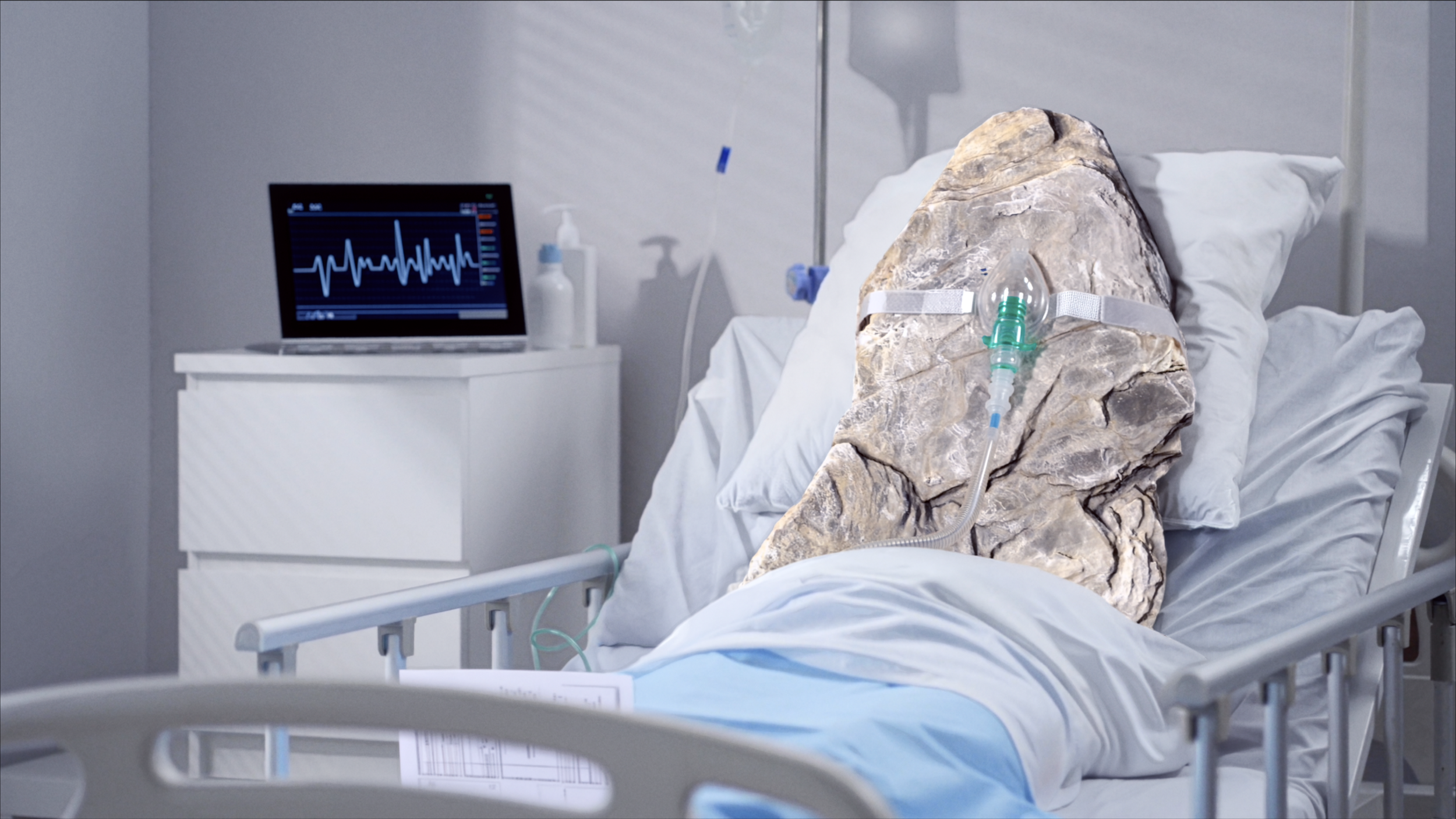 Lithoid Rushed To Hospital After Developing Flesh Stone