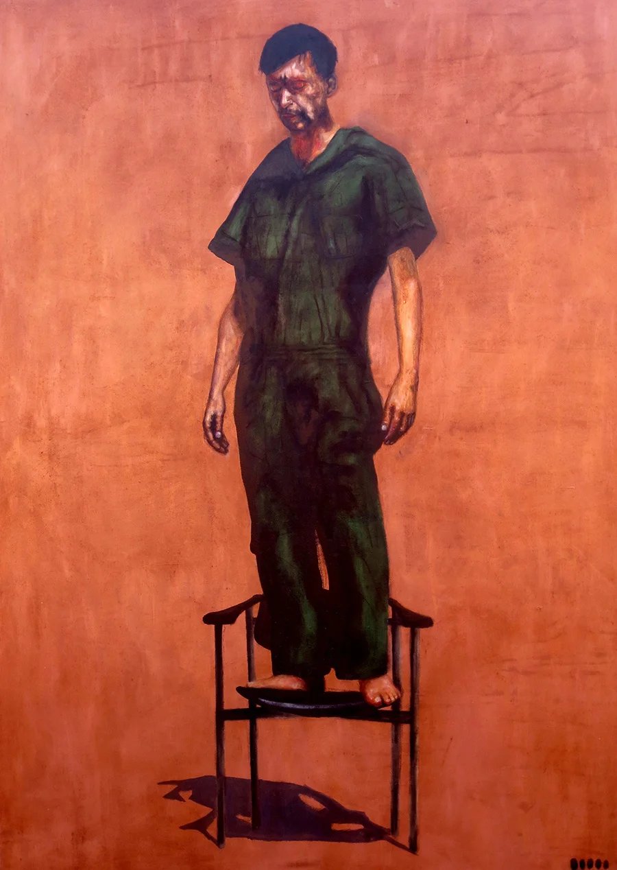 Transcending The Present Moment - Oil on canvas - 2010 - 65" x 91"