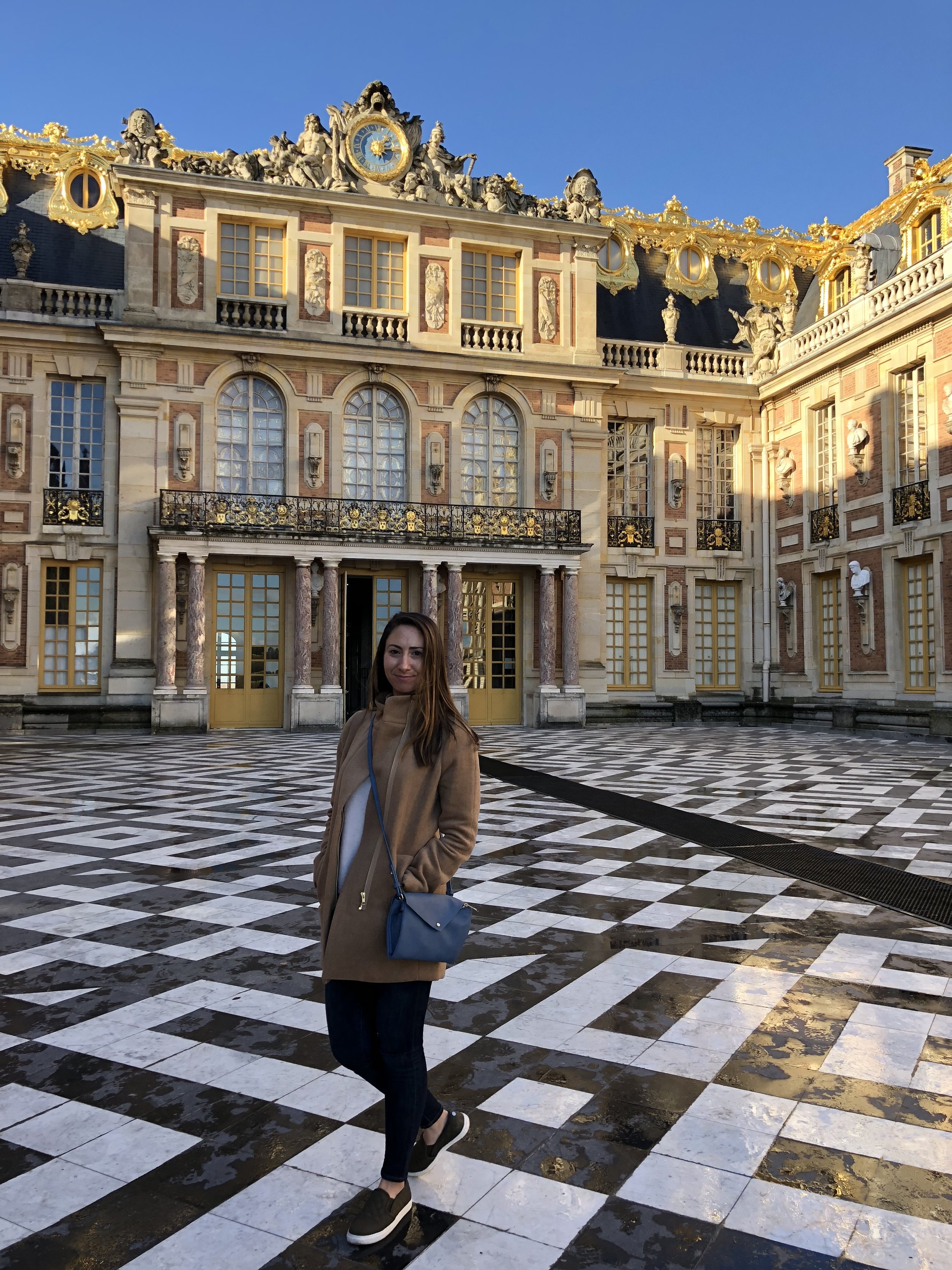 Nobody interrupted my shot at the Palace of Versailles.