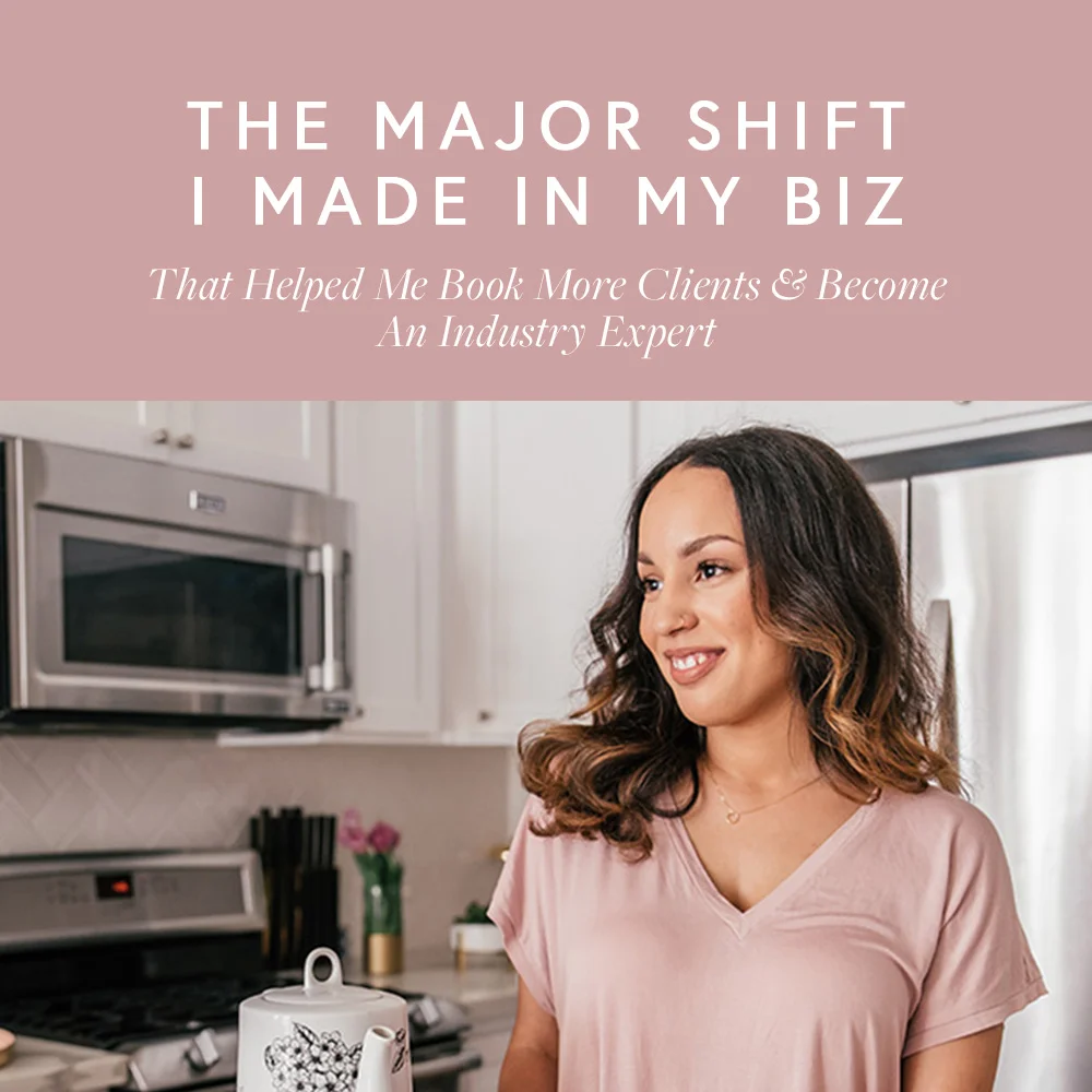 The Major Shift I made In My Business That Helped Me Become An Industry Expert