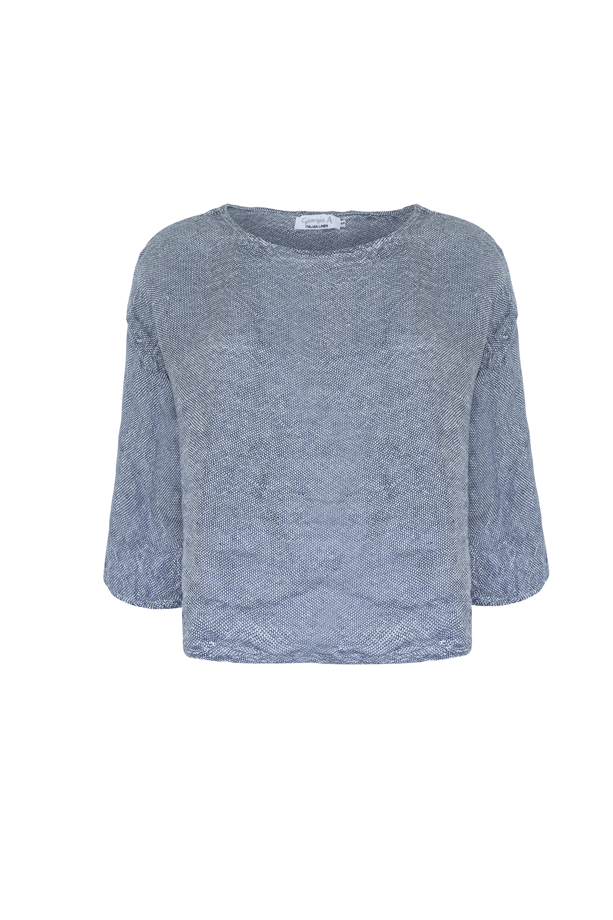 Box Top With Sleeve - Blu