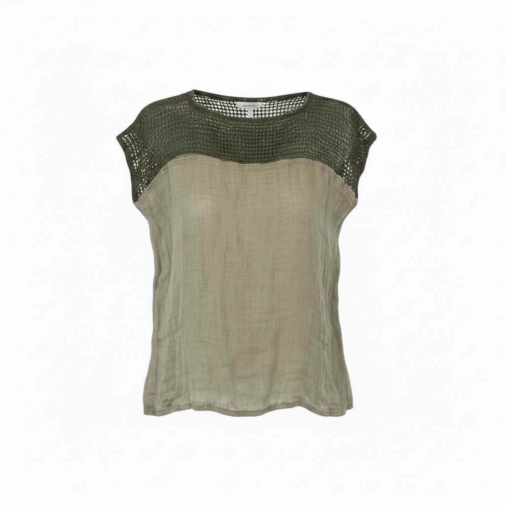 Box Top Netta Salvia Two Tone