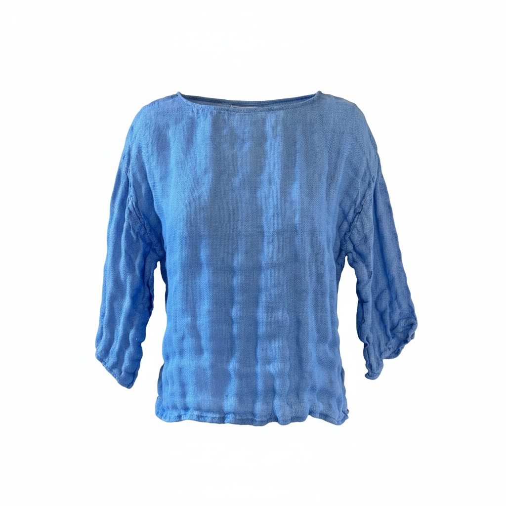 Box Top With Sleeve - Sky Blu
