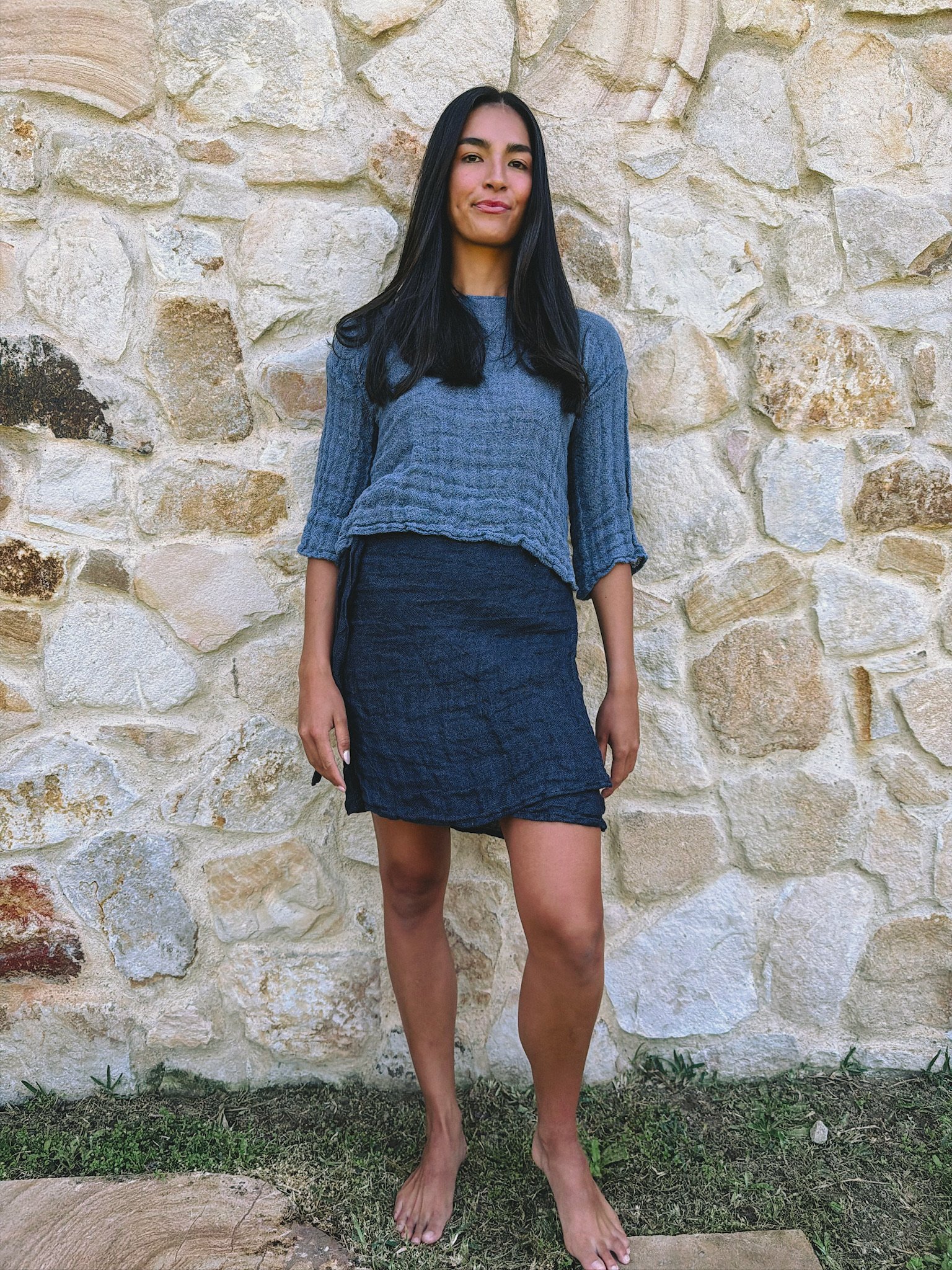 Box Top with Sleeve – Contenta Blu