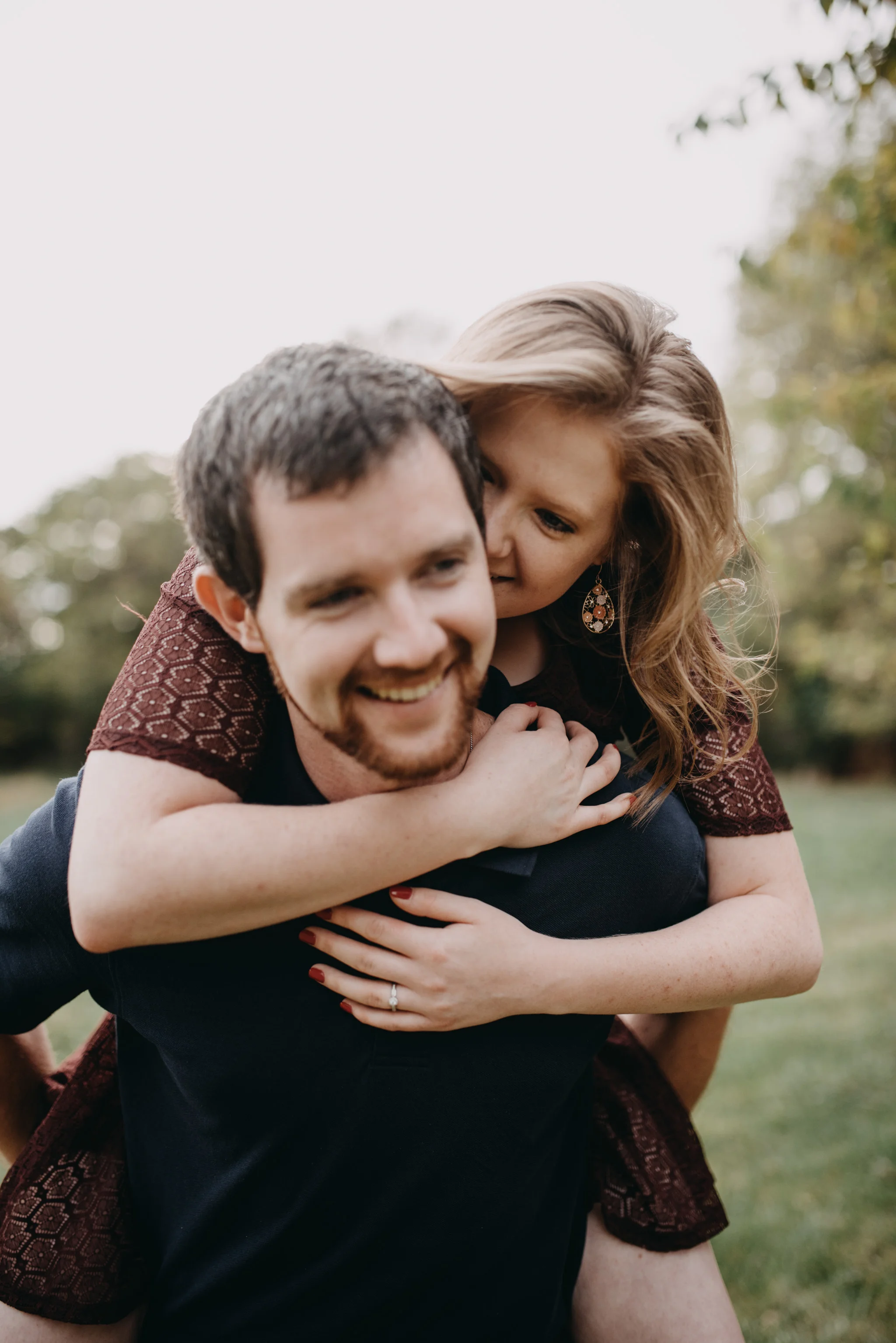 Engagement Session at State Arboretum- Blandy Farm