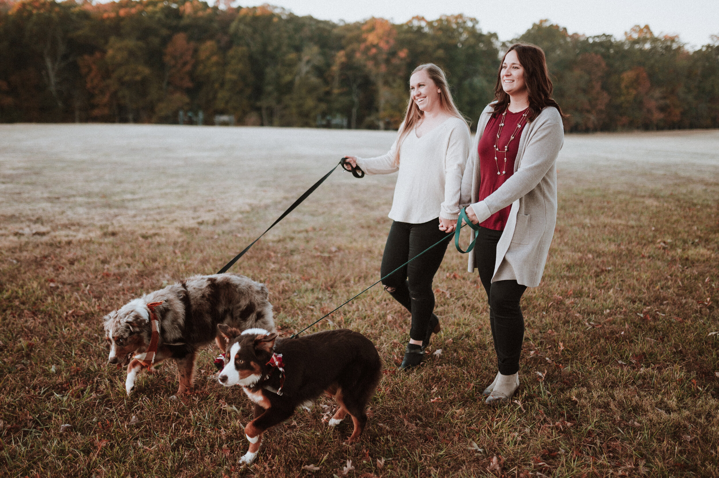  Same sex couple session with dogs. Photographer for dogs Lovers 