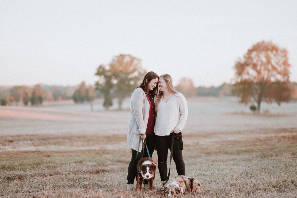  Same sex couple session with dogs. Photographer for dogs Lovers 