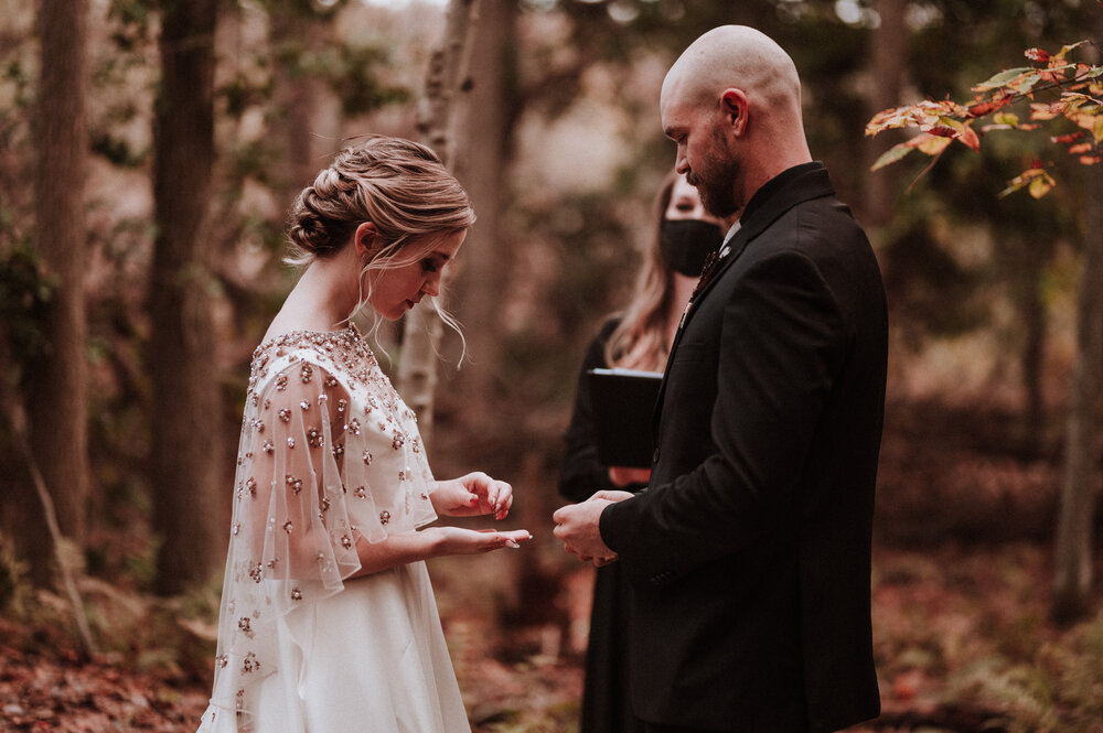 Handfasting elopement