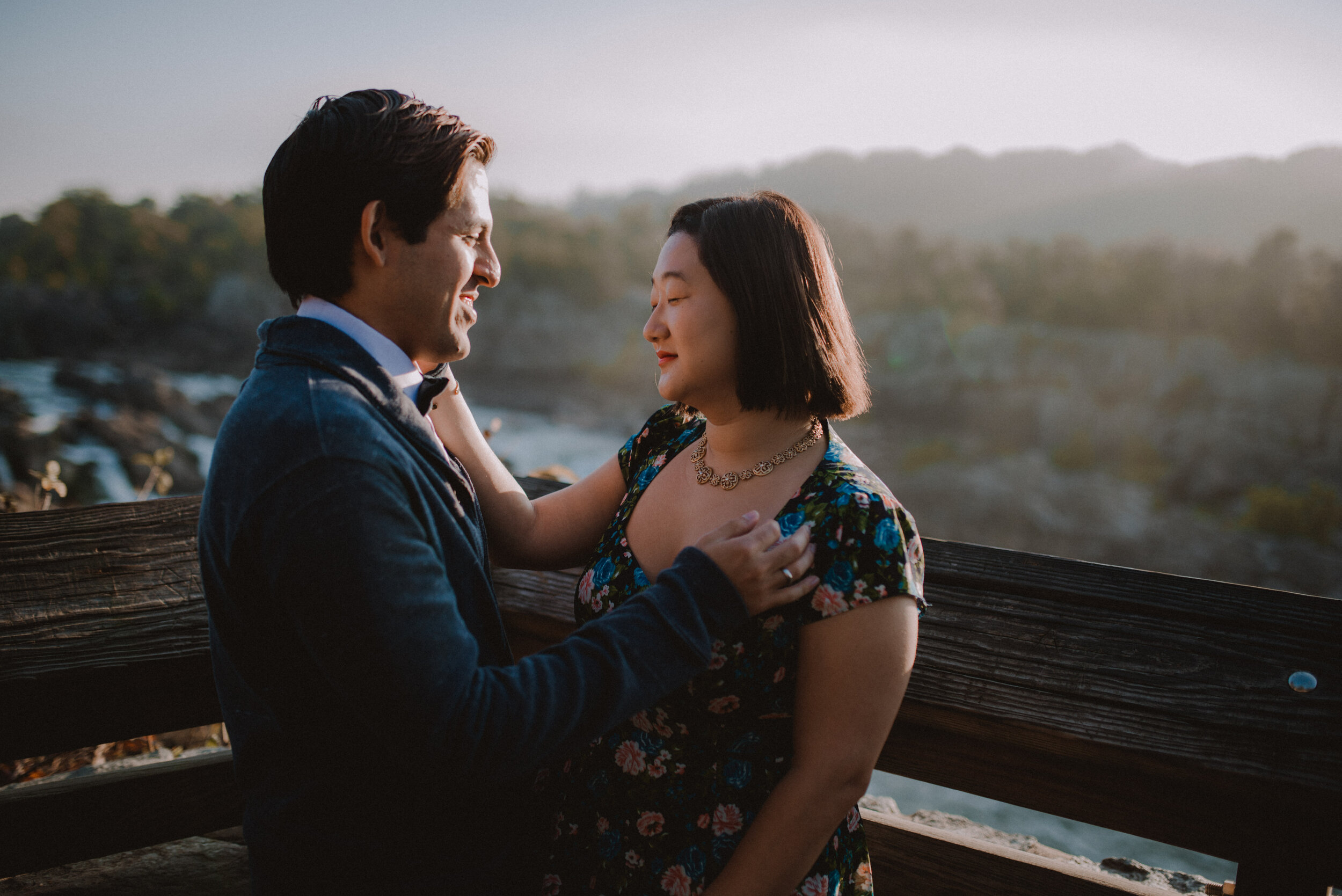  Anniversary Session at Great Falls, Virginia 