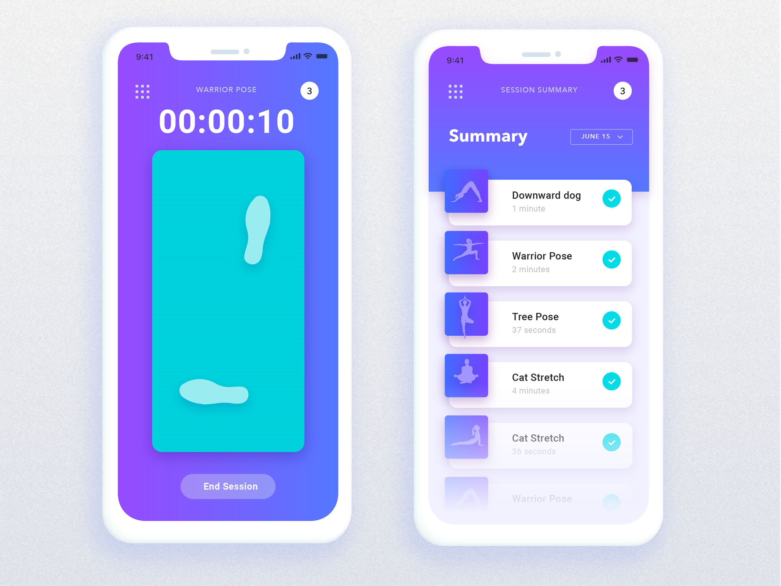 Daily Hack 3 - Automated Yoga Mat App