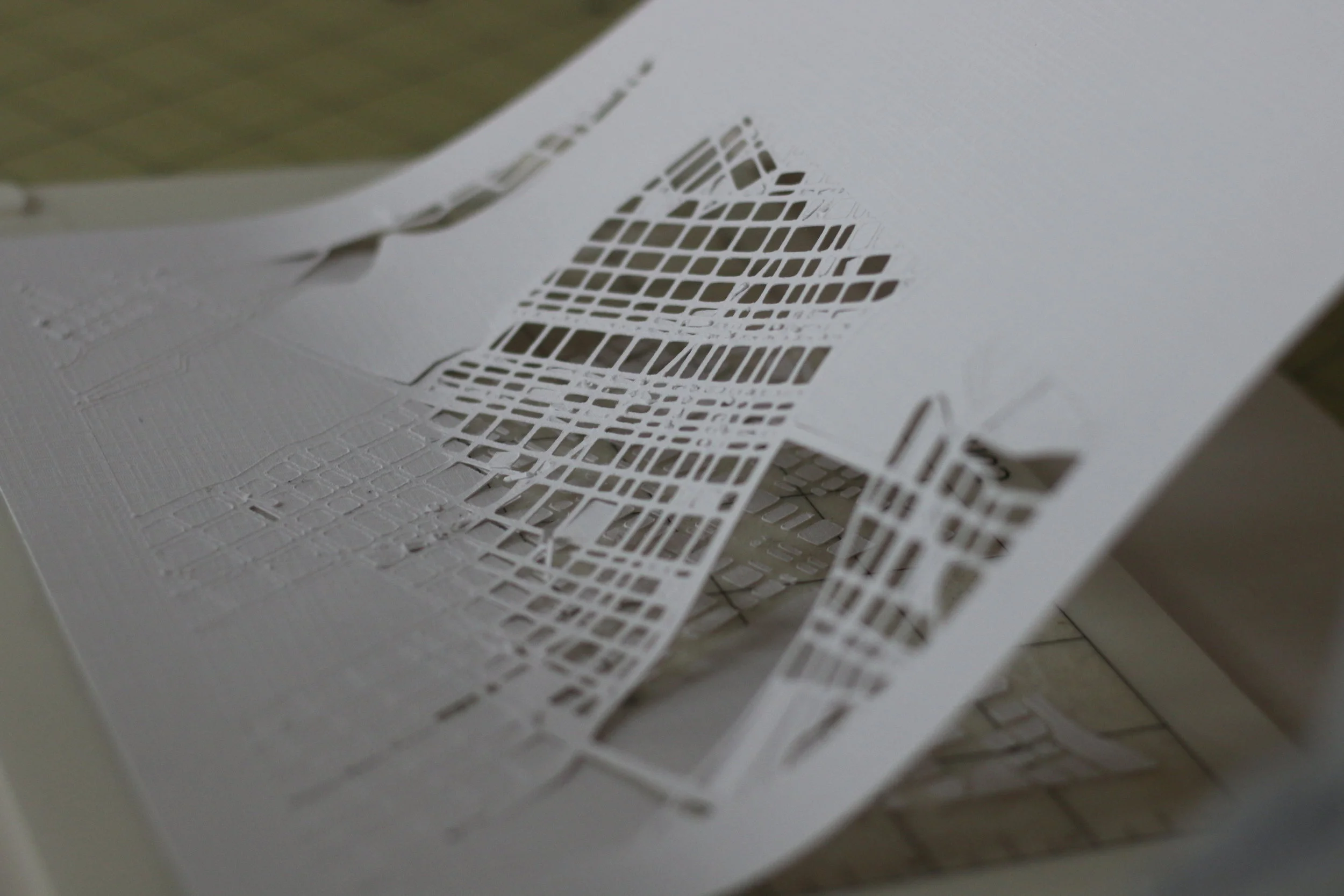 Step 4. Peel paper from mat