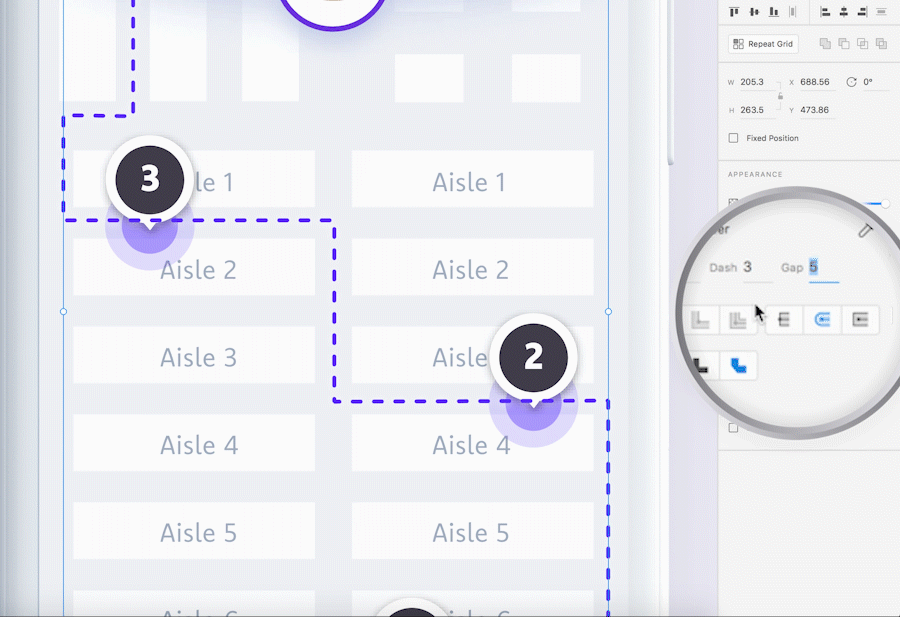 Join options (miter, round and bevel)