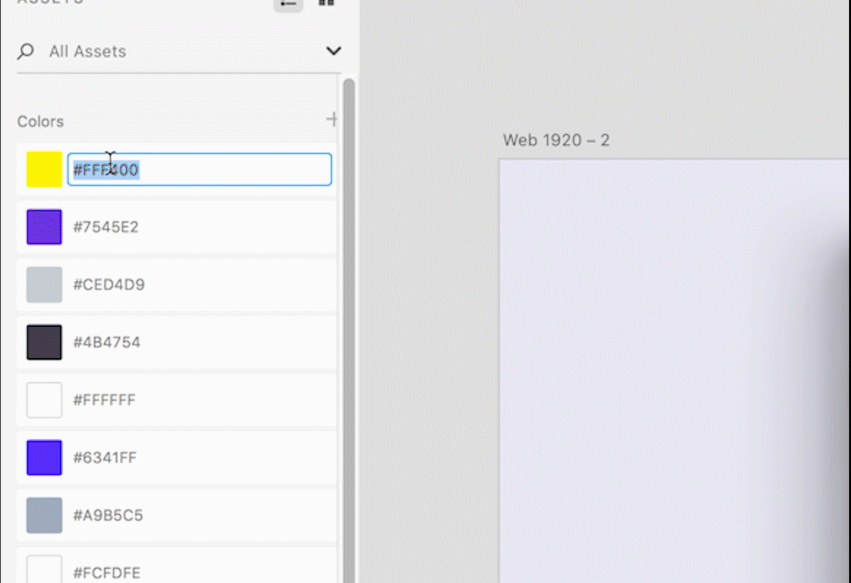 View in list or grid mode