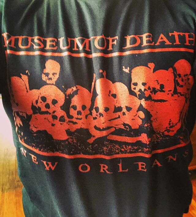 We went to the Museum of Death and all I got was this lousy t-shirt.......except, it&rsquo;s a pretty damn cool t-shirt, and we got to give a copy of Morbid Curiosity to the staff and have a great conversation about views and attitudes about death in