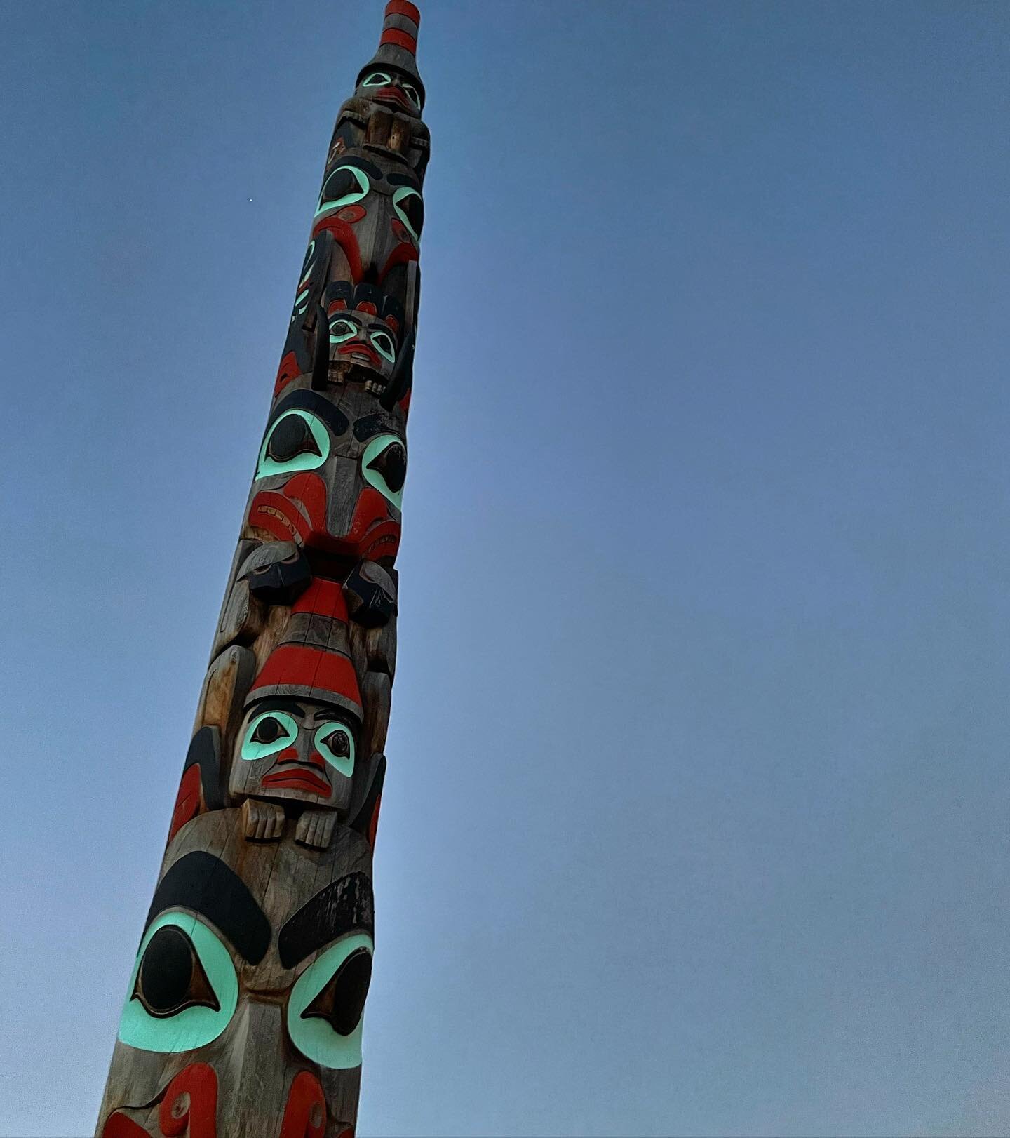 Located just across the road from the hotel you will find the Two Brothers Totem Pole. Carved by Jaalen &amp; Gwaai Edenshaw, and raised by the community of Jasper in 2011. 
This totem tells the story of two brothers separated after one decides to re