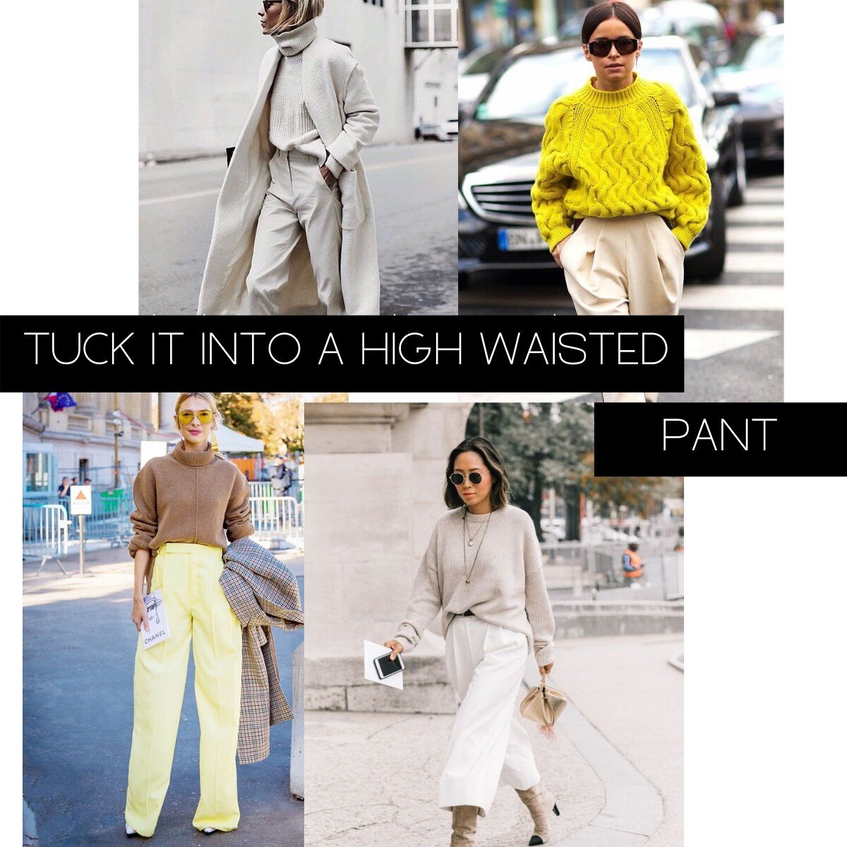 The Ideal Closet-How to Wear: An Oversized Sweater