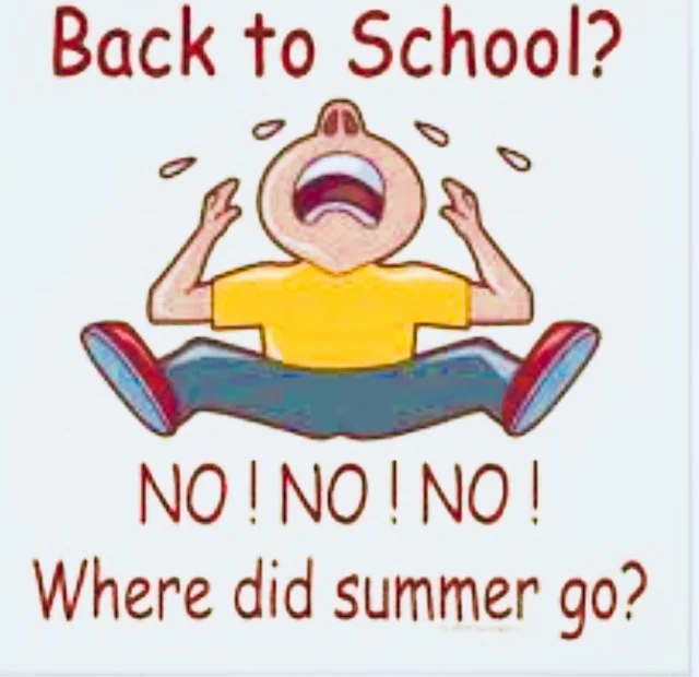 The Back to School Blues