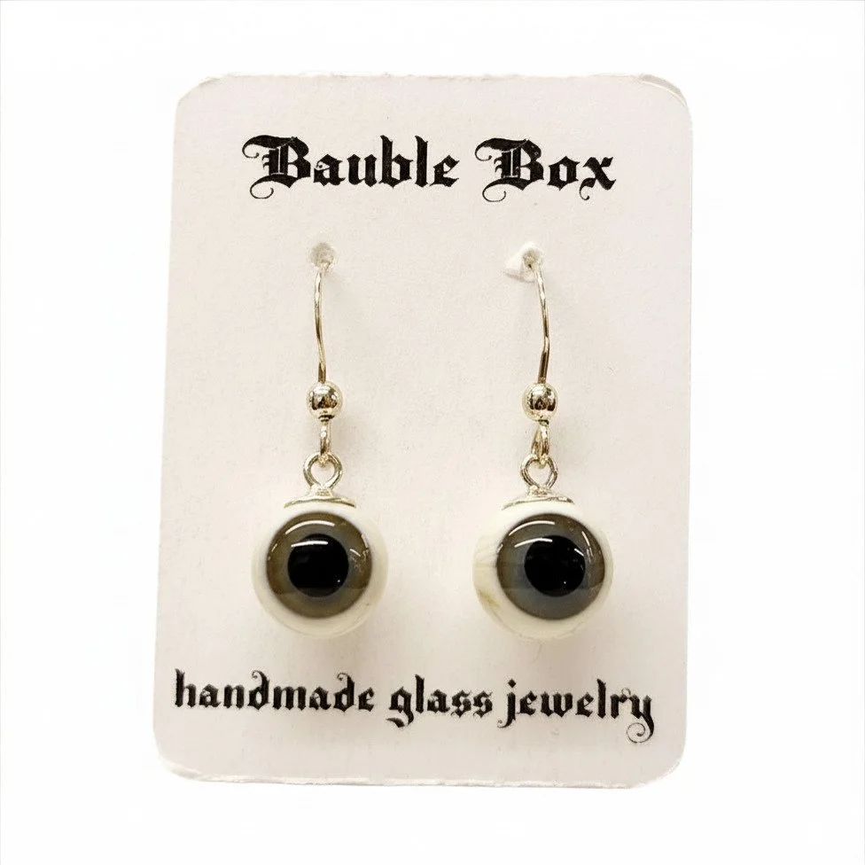 Peepers - Hazel Eyeball Earrings