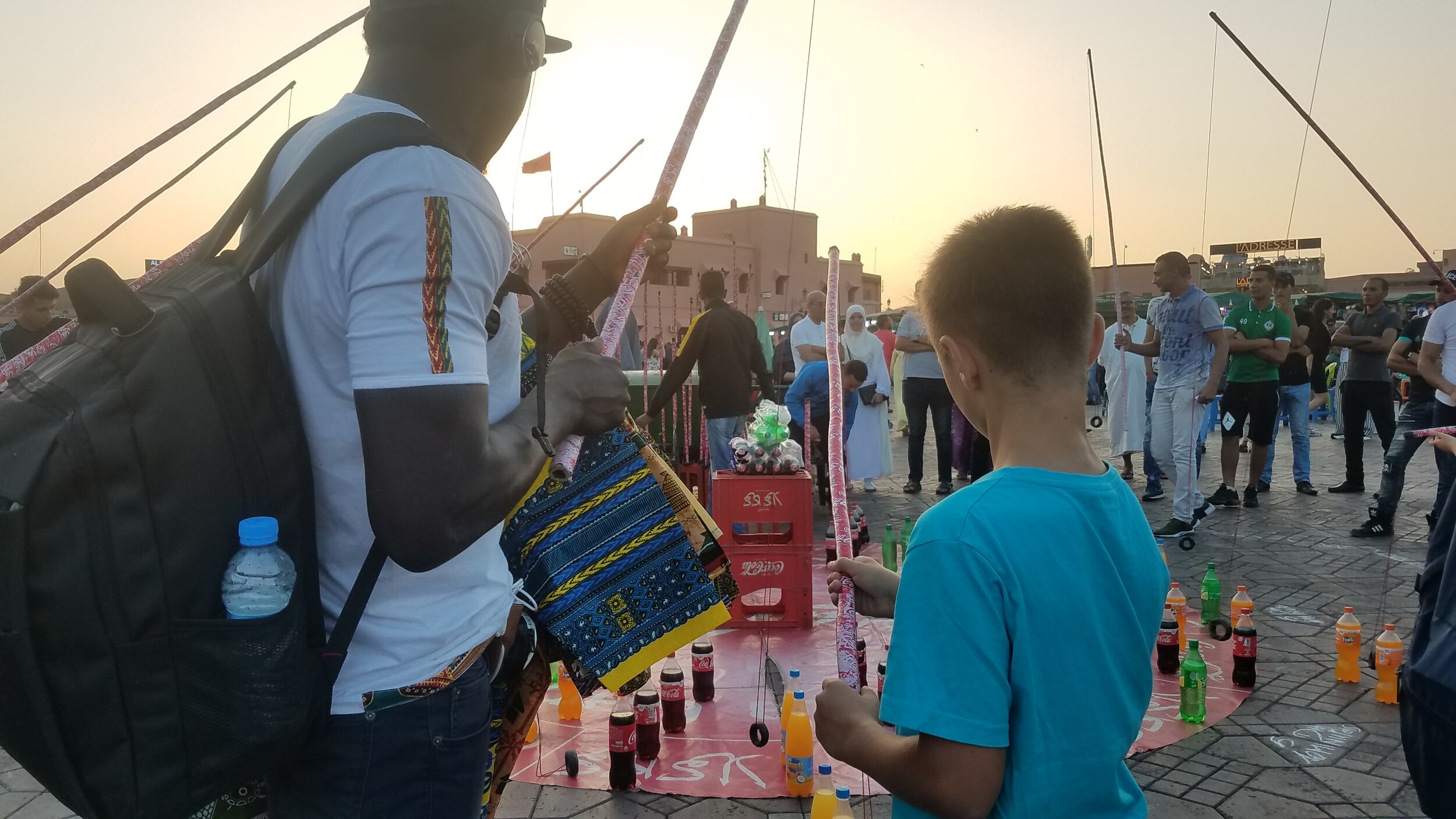 Playing in the Medina at Sunset (2019)