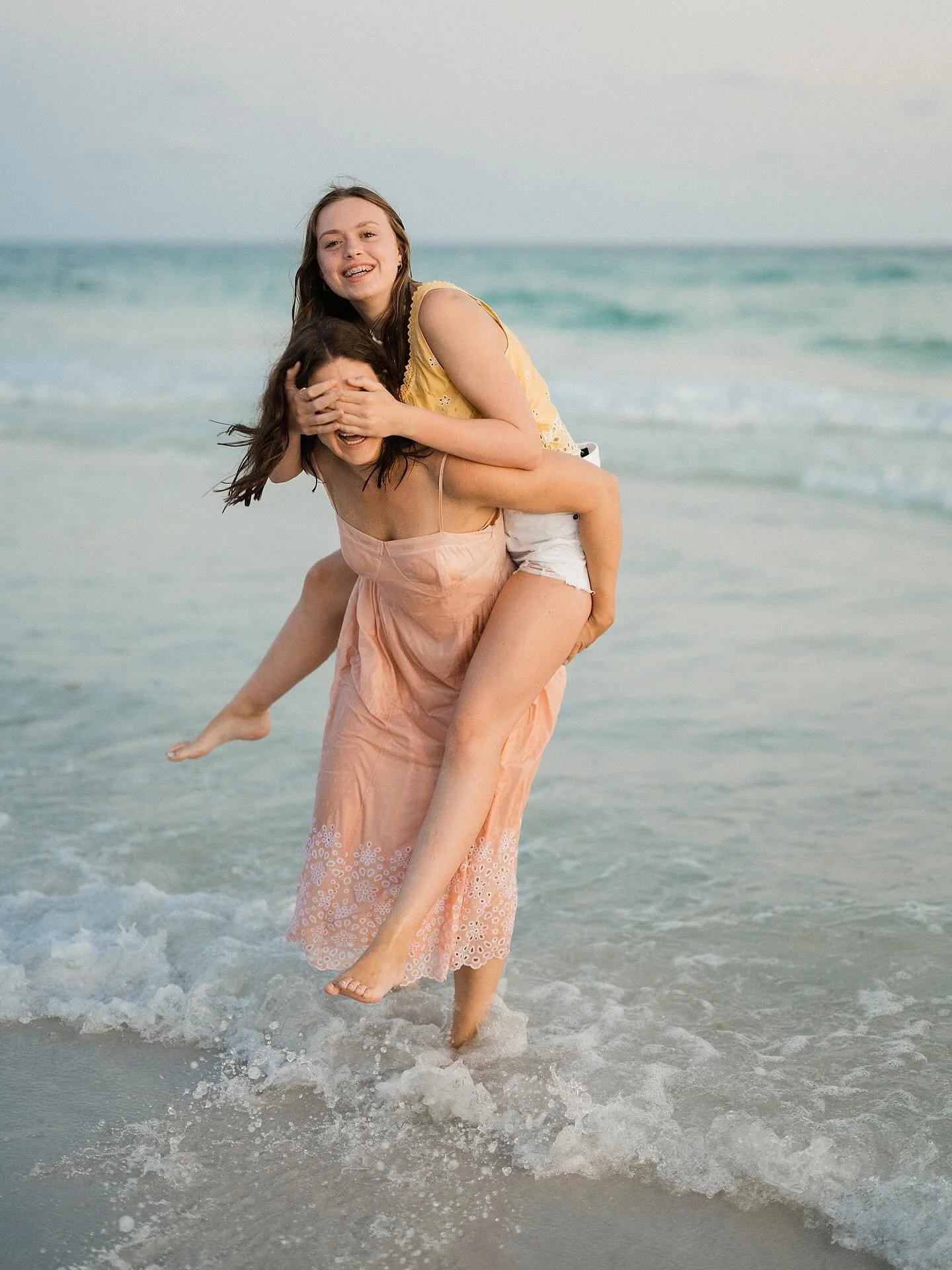Dad couldn&rsquo;t make it to the beach this year, which meant a little extra time for some shenanigans during this extended family session!