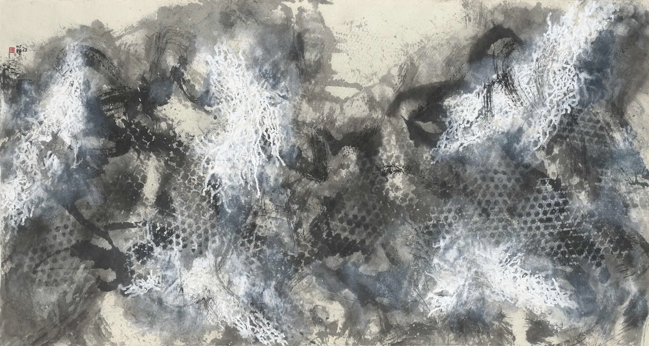 2021-江心靜 - 思網系列-本真- 96 x 178 cm-水墨設色紙本.jpg