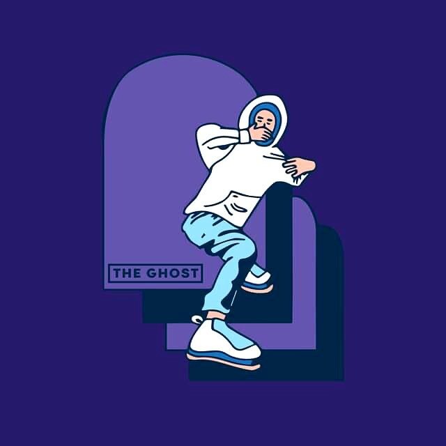 The ghost known as @60phade 
.
.
.
#bboy #breakin #illustration #design